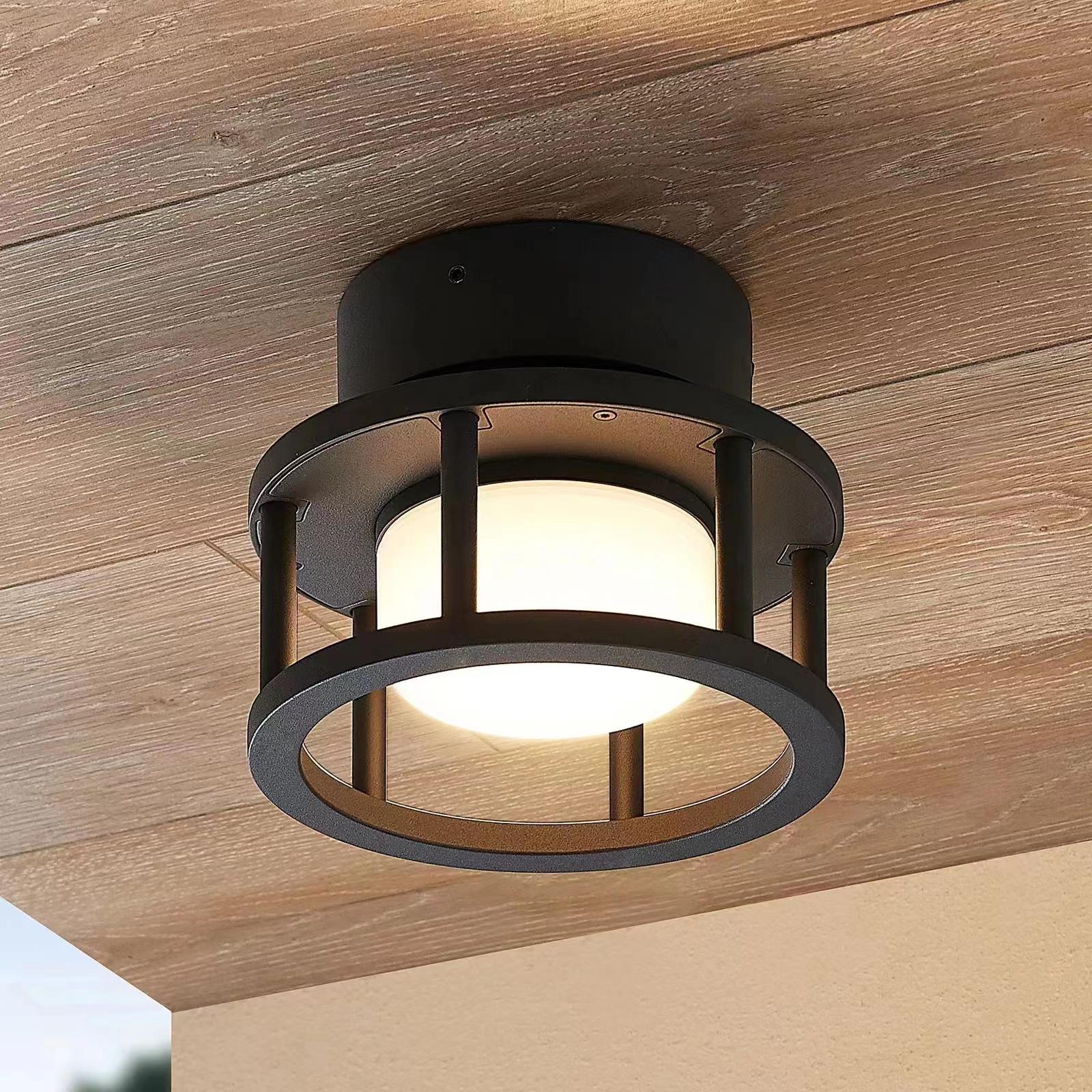 Emitron SH-202291RD/135 surface-mounted ceiling lantern