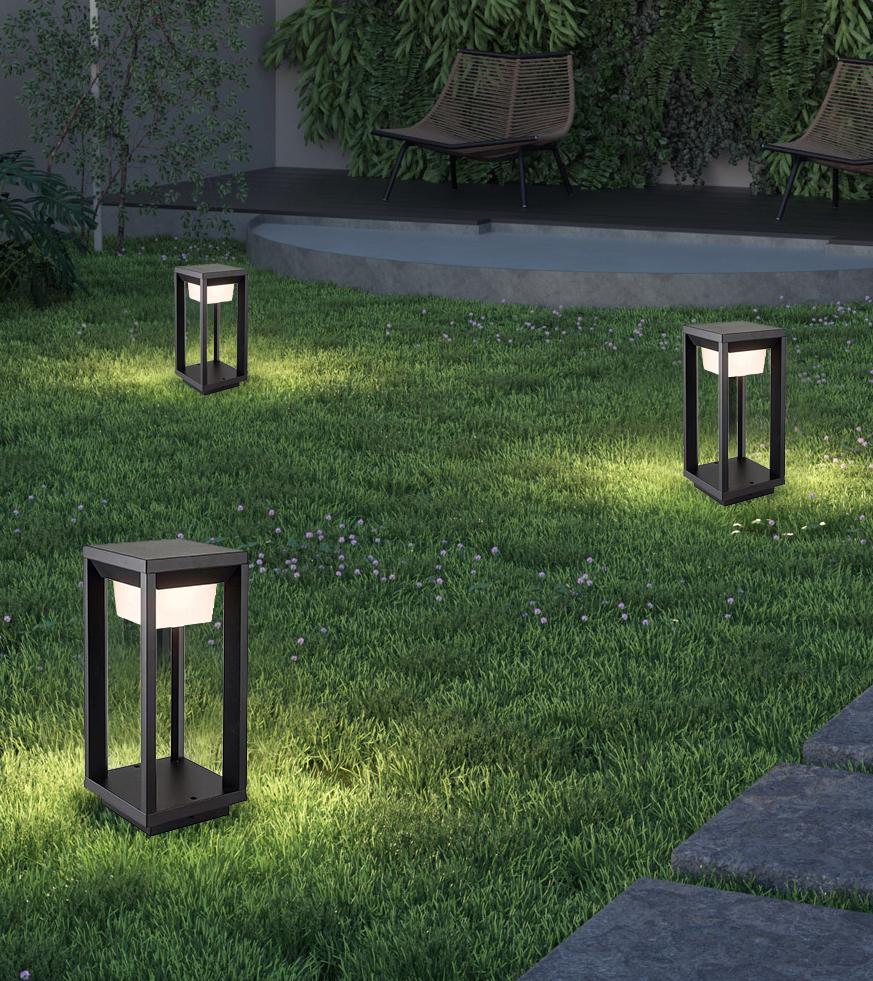 Emitron SH-21015PC/300 framed garden bollard